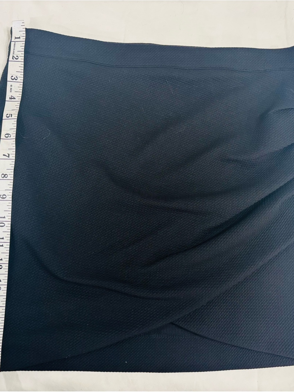 Material Girl Black Textured Pencil Skirt